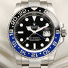 Rolex GMT-Master II 166710BLNR Stainless Steel Batman Second Hand Watch Collectors 2