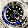 Rolex GMT-Master II 166710BLNR Stainless Steel Batman Second Hand Watch Collectors 4