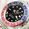 Rolex GMT-Master II 16710 Pepsi Stainless Steel Second Hand Watch Collectors 4