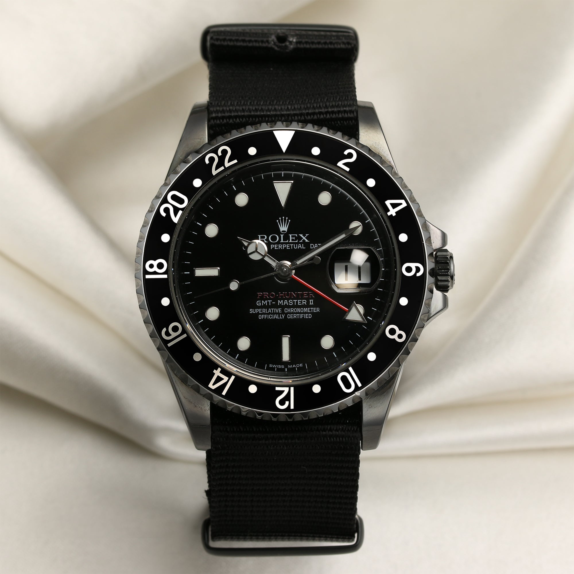 Rolex GMT-Master II 16710 Prohunter black Second Hand Watch Collectors 1