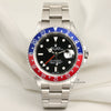 Rolex GMT-Master II 16710T Pepsi Stainless Steel Second Hand Watch Collectors 1