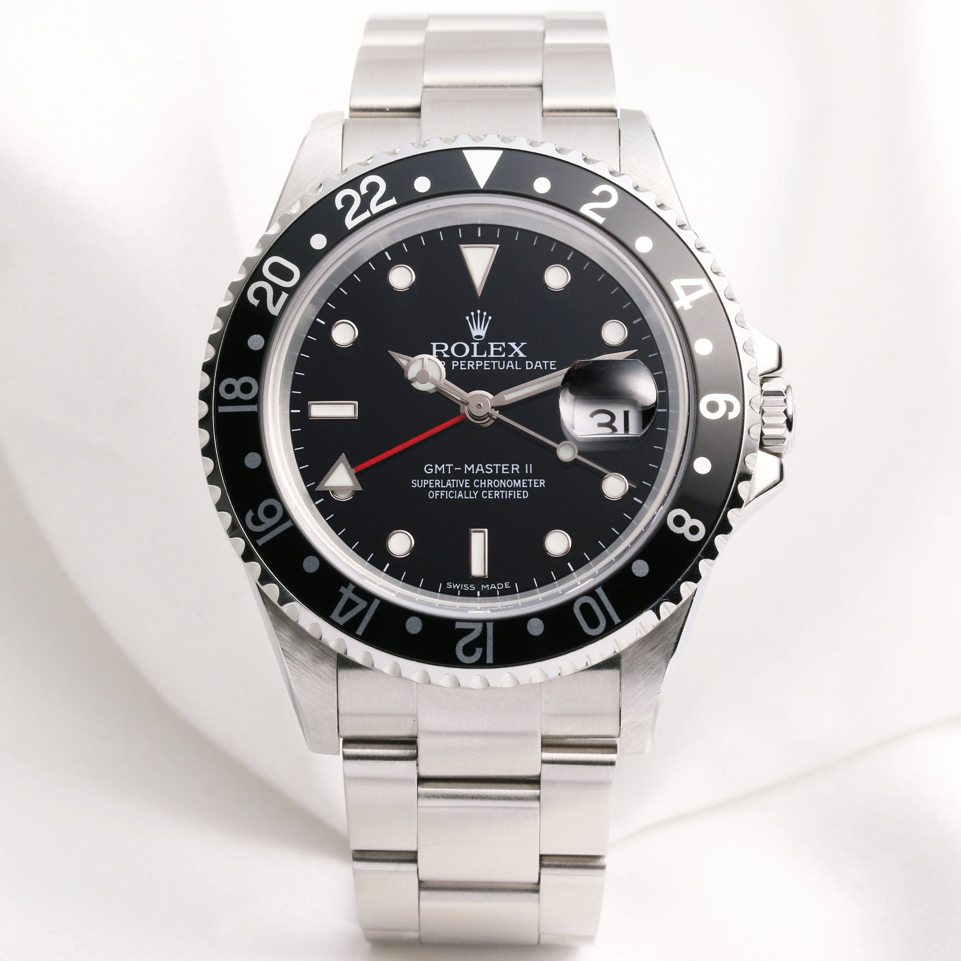 Stick Dial Rolex 16710 Calibro 3186 Rare Rolex GMT-MASTER II 16710T Stick  Dial Calibre 3186