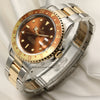 Rolex GMT-Master II 16713 Steel & Gold Root Beer Second Hand Watch Collectors 3