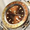 Rolex GMT-Master II 16713 Steel & Gold Root Beer Second Hand Watch Collectors 4