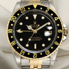 Rolex GMT-Master II 16713 Steel & Gold Second Hand Watch Collectors 2