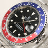 Rolex GMT-Master II Pepsi Stainless Steel 16710 Second Hand Watch Collectors 4