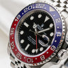 Rolex GMT-Master II Stainless Steel Pepsi Second Hand Watch Collectors 4