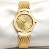 Rolex Lady Cellini 18K Yellow Gold Champagne Jubilee Dial Second Hand Watch Collectors 1