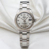Rolex Lady Date Just 178274 Stainless Steel Diamond Dial Second Hand Watch Collectors 1