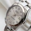 Rolex Lady Date Just 178274 Stainless Steel Diamond Dial Second Hand Watch Collectors 4