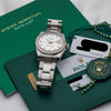 Rolex Lady Date Just 178274 Stainless Steel Diamond Dial Second Hand Watch Collectors 8