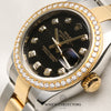 Rolex Lady DateJust 179133 Diamond Bezel & Dial Steel & Gold Second Hand Watch Collectors 4
