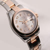 Rolex-Lady-DateJust-179161-Steel-Rose-Gold-Second-Hand-Watch-Collectors-5