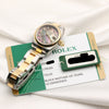 Rolex Lady DateJust 179163 Steel & Gold Smooth Bezel MOP Diamond Dial Second Hand Watch Collectors 9