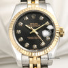 Rolex Lady DateJust 179173 Steel & Gold Diamond Dial Second Hand Watch Collectors 2