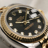 Rolex Lady DateJust 179173 Steel & Gold Diamond Dial Second Hand Watch Collectors 5