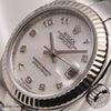 Rolex-Lady-DateJust-179174-Arabic-Numeral-MOP-Dial-Second-Hand-Watch-Collectors-4
