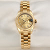 Rolex Lady DateJust 179178 18K Yellow Gold Diamond Dial Second Hand Watch Collectors 1