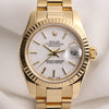 Rolex Lady DateJust 179178 18K Yellow Gold Second Hand Watch Collectors 2