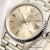 Rolex Lady DateJust 18K White Gold Second Hand Watch Collectors 5