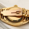 Rolex Lady DateJust 18K Yellow Gold Bark Finish Second Hand Watch Collectors 7
