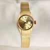 Rolex-Lady-DateJust-18K-Yellow-Gold-Champagne-Second-Hand-Watch-Collectors-1