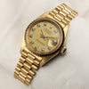 Rolex Lady DateJust 18K Yellow Gold Diamond Dial Second Hand Watch Collectors 3