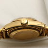 Rolex Lady DateJust 18K Yellow Gold Malachite Second Hand Watch Collectors 5