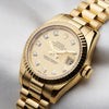 Rolex Lady DateJust 18K Yellow Gold Second Hand Watch Collectors 4