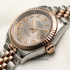 Rolex Lady DateJust 279171 Steel & 18K Rose Gold Second Hand Watch Collectors 4