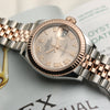 Rolex Lady DateJust 279171 Steel & 18K Rose Gold Second Hand Watch Collectors 5