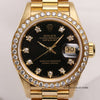 Rolex-Lady-DateJust-69138-18K-Yellow-Gold-Black-Diamond-Dial-Second-Hand-Watch-Collectors-2