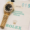 Rolex-Lady-DateJust-69138-18K-Yellow-Gold-Black-Diamond-Dial-Second-Hand-Watch-Collectors-8