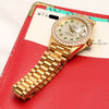 Rolex Lady DateJust 69138 18K Yellow Gold Diamond Bezel MOP Emerald Dial Second Hand Watch Collectors 10