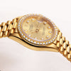 Rolex Lady DateJust 69138 Diamond Dial Bezel 18K Yellow Gold Second Hand Watch Collectors (4)