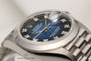 Rolex-Lady-DateJust-69166-Platinum-Blue-Degrading-Diamond-Dial-Second-Hand-Watch-Collectors-5