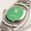 Rolex-Lady-DateJust-69166-Platinum-Blue-Degrading-Diamond-Dial-Second-Hand-Watch-Collectors-7