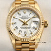 Rolex Lady DateJust 69173 18K Yellow Gold Second Hand Watch Collectors 2