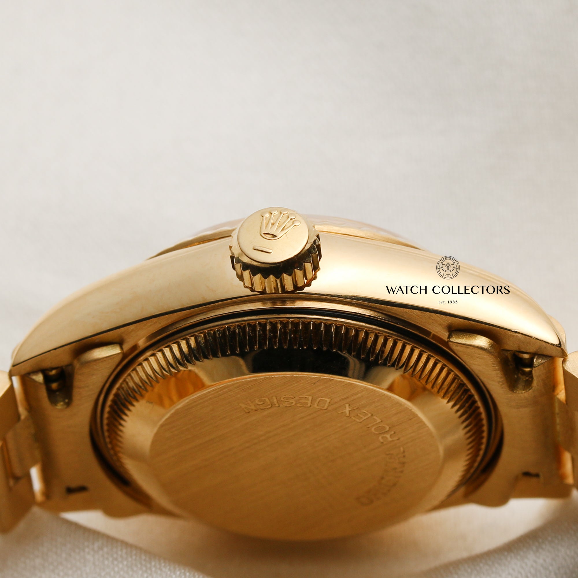 Rolex Lady DateJust 69173 18K Yellow Gold Second Hand Watch Collectors 5