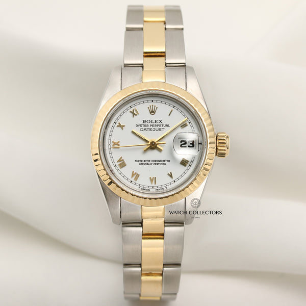 Rolex Lady DateJust 69173 E Steel & Gold Second Hand Watch Collectors 1