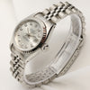 Rolex Lady DateJust 69174 Stainless Steel Diamond Dial Second Hand Watch Collectors 3