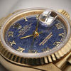 Rolex Lady DateJust 69178 18K Yellow Gold Aventurite Dial Second Hand Watch Collectors 5