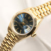 Rolex Lady DateJust 69178 18K Yellow Gold Blue Dial Second Hand Watch Collectors 2