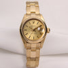 Rolex Lady DateJust 69178 18K Yellow Gold Champagne Dial Second Hand Watch Collectors 1