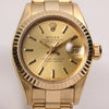 Rolex Lady DateJust 69178 18K Yellow Gold Champagne Dial Second Hand Watch Collectors 2