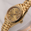 Rolex Lady DateJust 69178 18K Yellow Gold Champagne Diamond Dial R45 Second Hand Watch Collectors 3