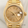 Rolex Lady DateJust 69178 18K Yellow Gold Second Hand Watch Collectors 2