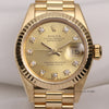 Rolex-Lady-DateJust-69178-18K-Yellow-Gold-Second-Hand-Watch-Collectors-2