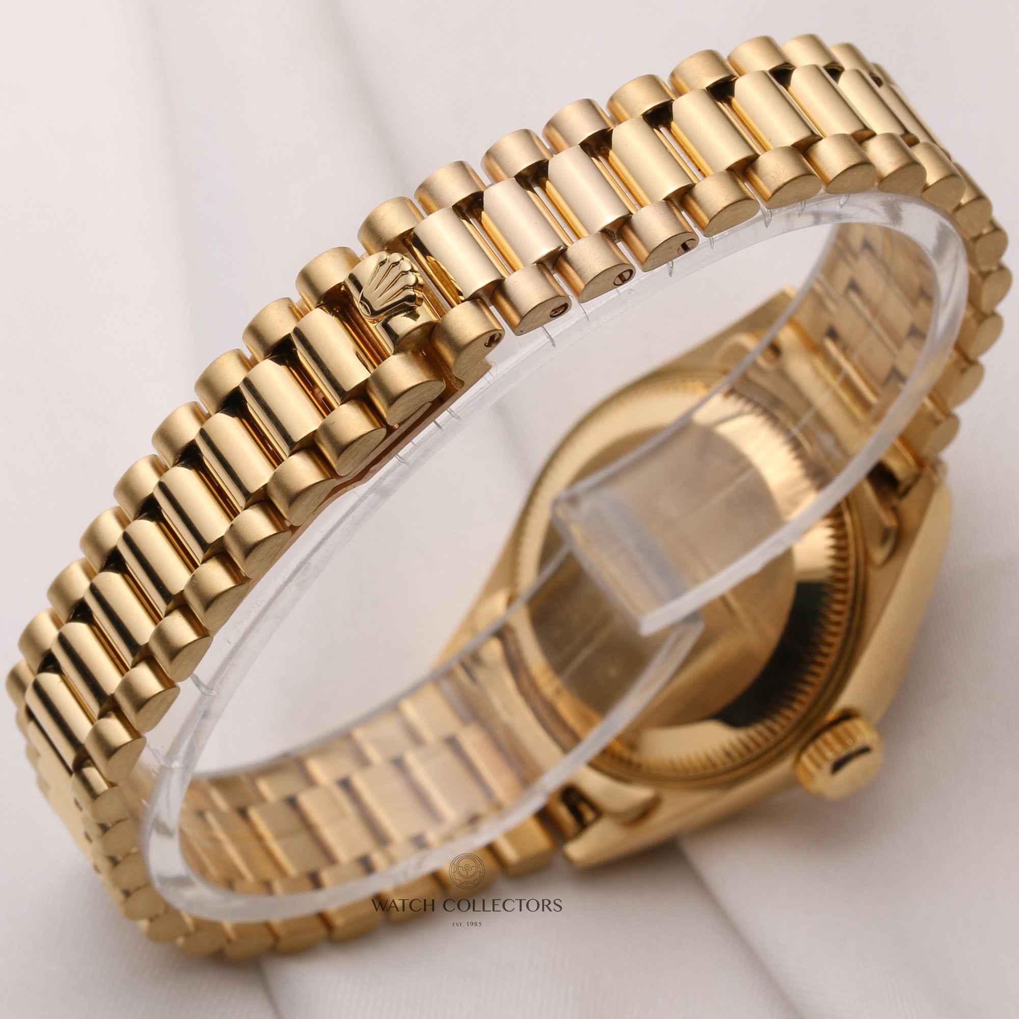 Rolex-Lady-DateJust-69178-18K-Yellow-Gold-Second-Hand-Watch-Collectors-5