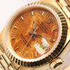 Rolex-Lady-DateJust-69178-18K-Yellow-Gold-Wood-Dial-Second-Hand-Watch-Collectors-4